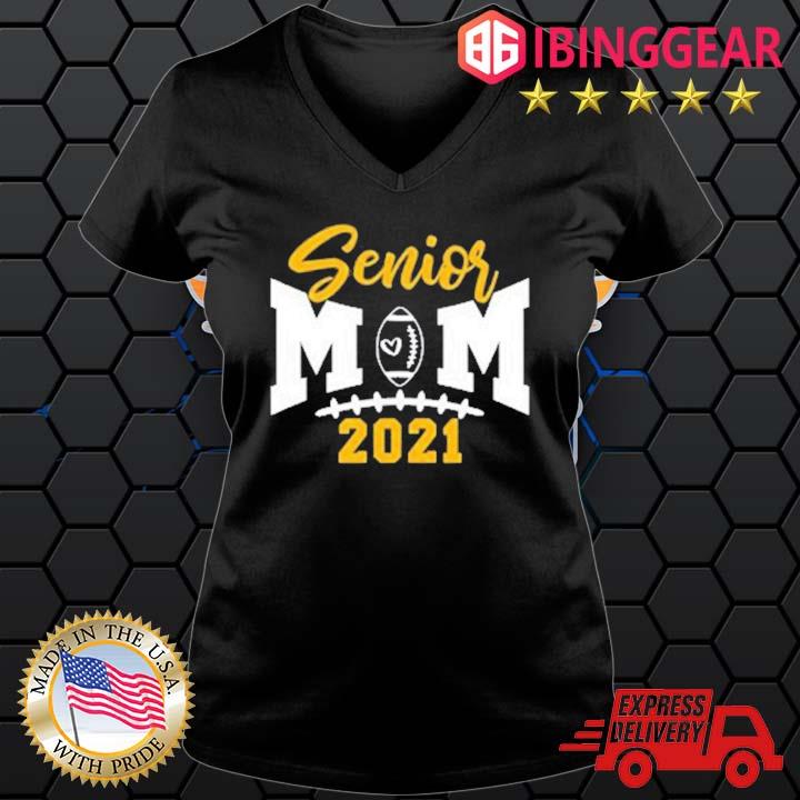 Senior Football Mom 2021 Shirt Ladies den
