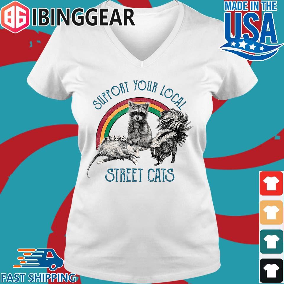 support local street cats shirt