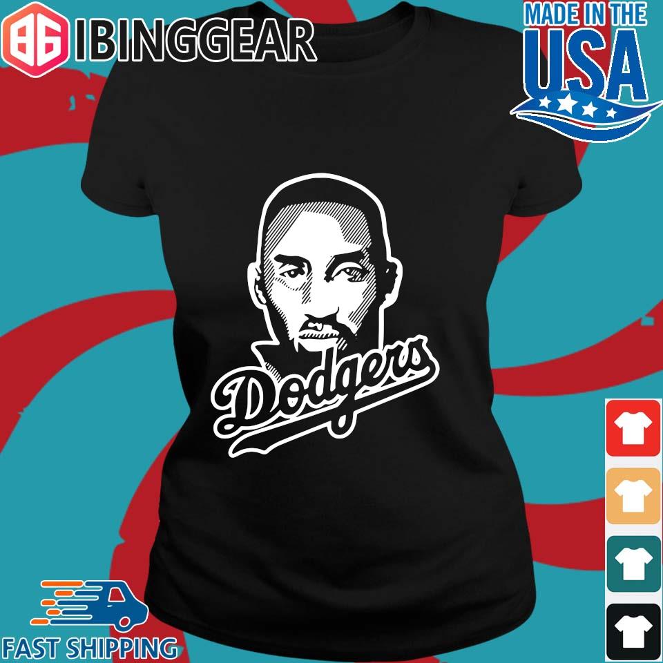 kobe bryant dodger shirt