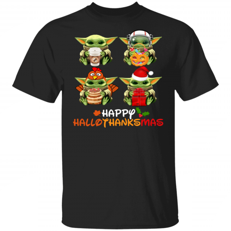 happy hallothanksmas shirts