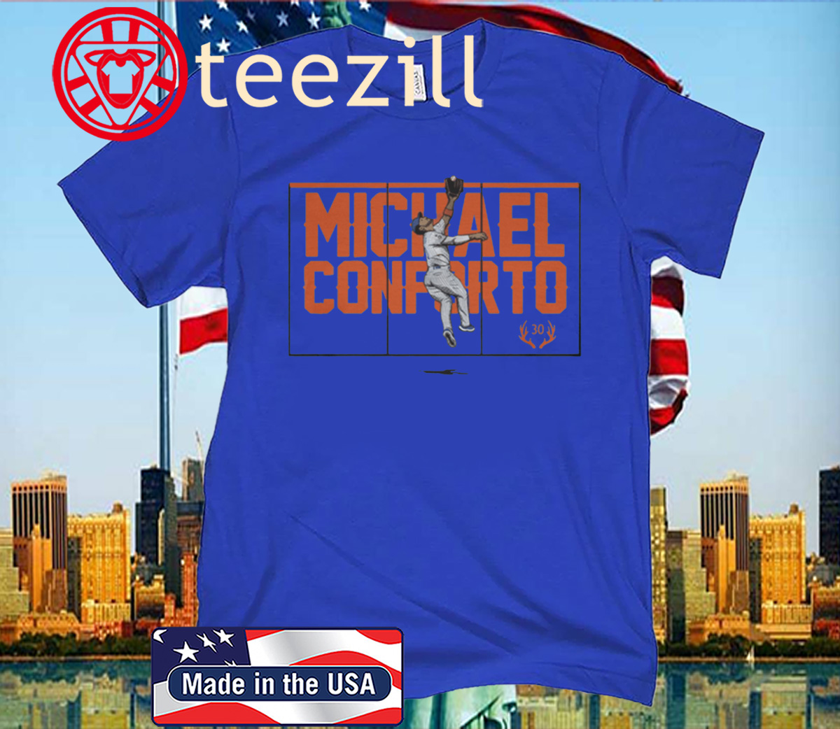 michael conforto t shirt