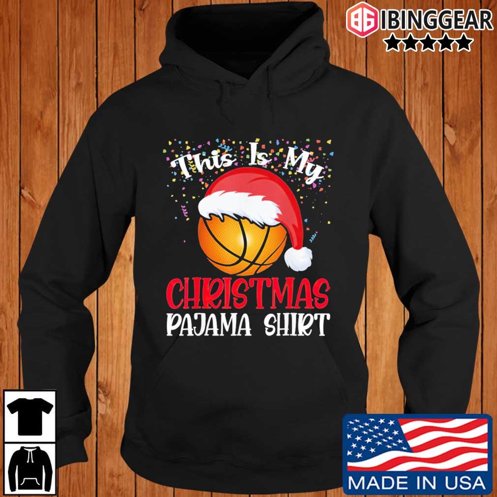 santa basketball shirt