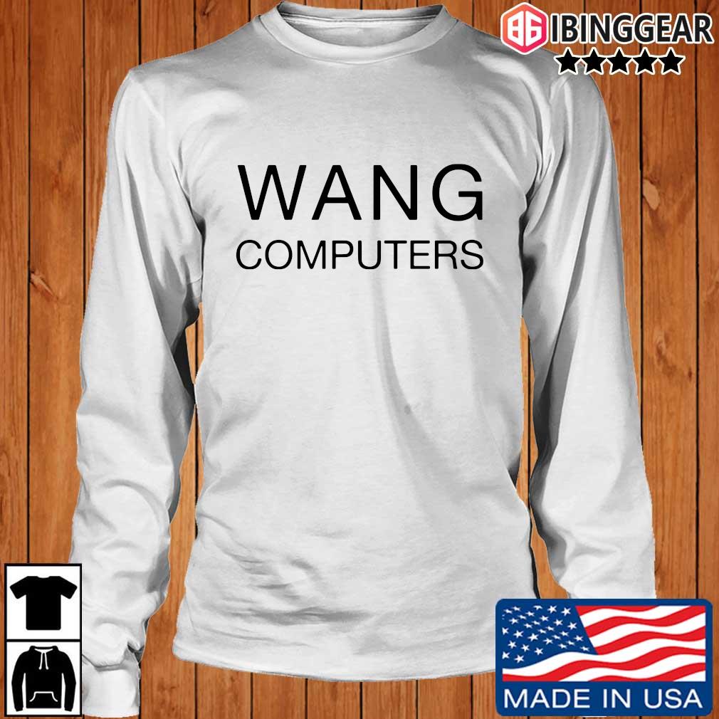 wang computers shirt