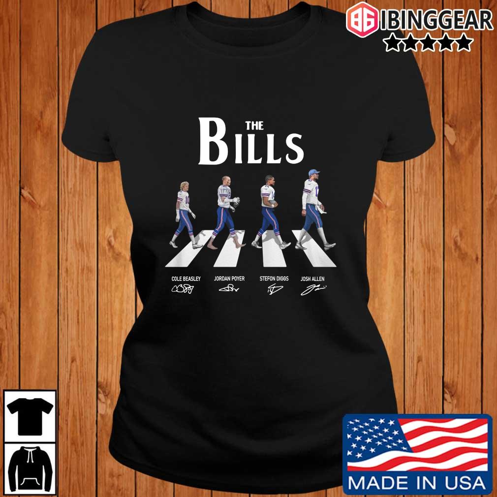 buffalo bills abbey road shirt